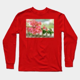 Pink Bougainvillea Long Sleeve T-Shirt